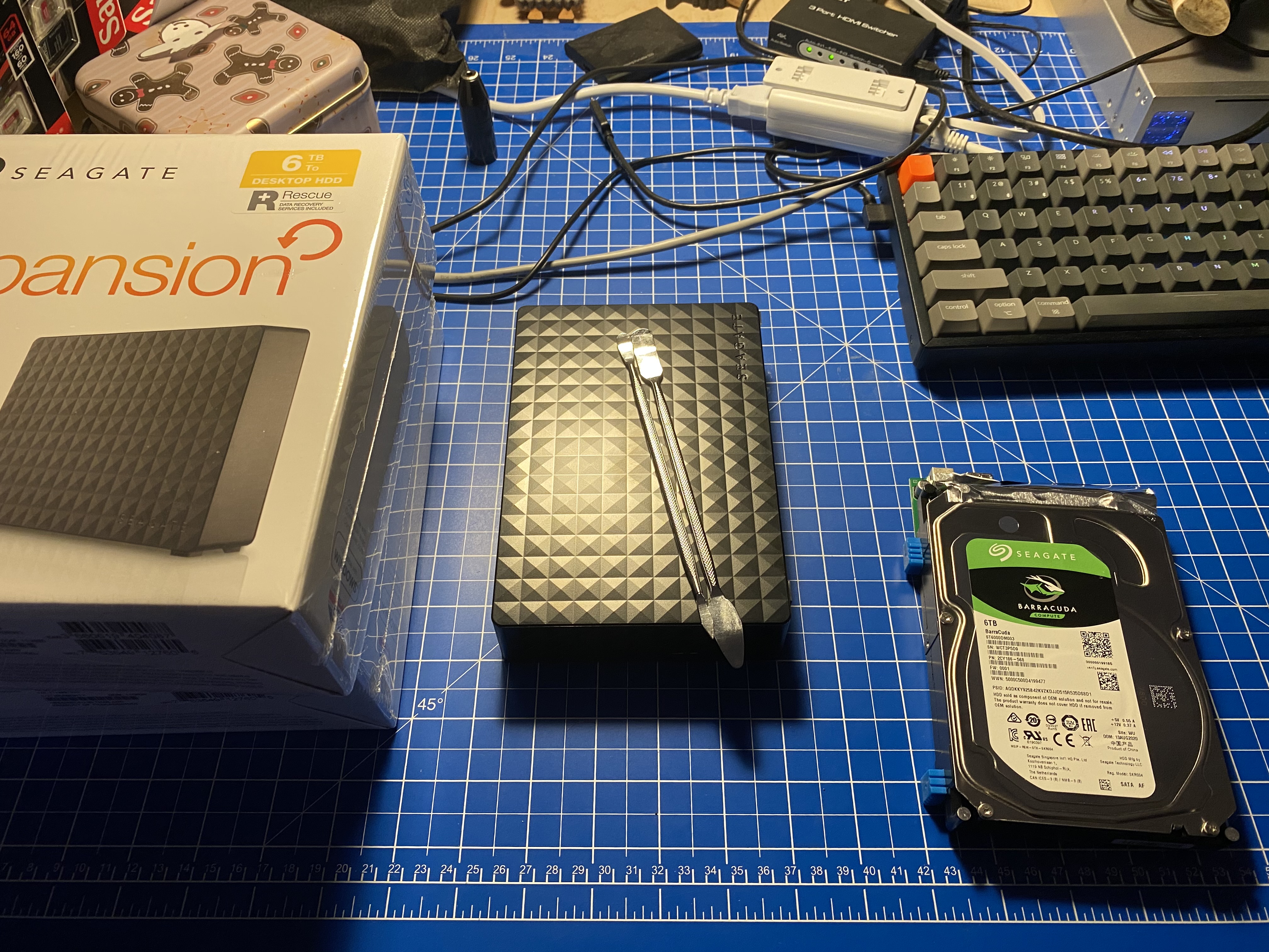 shucking disks